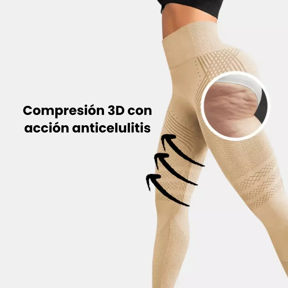 ¡2X1 LEGGINS 3D – TECNOLOGIA ANTI CELULITIS