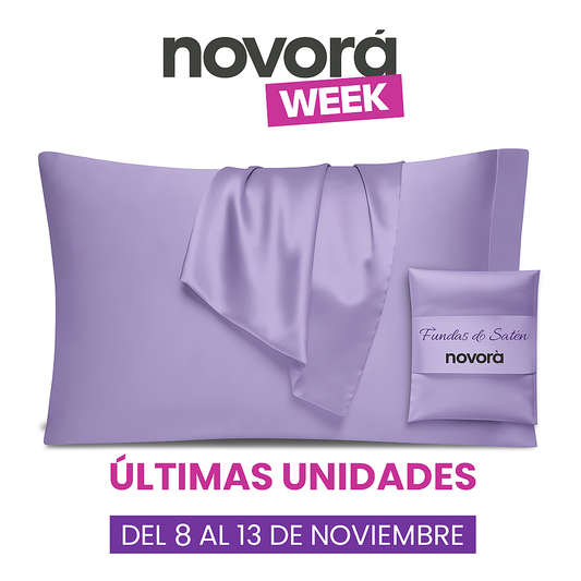 2X1 Fundas de Satén Premium - Oferta Especial Novora Week