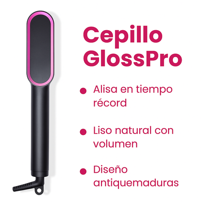 Gloss Pro | Cepillo Alisador Profesional