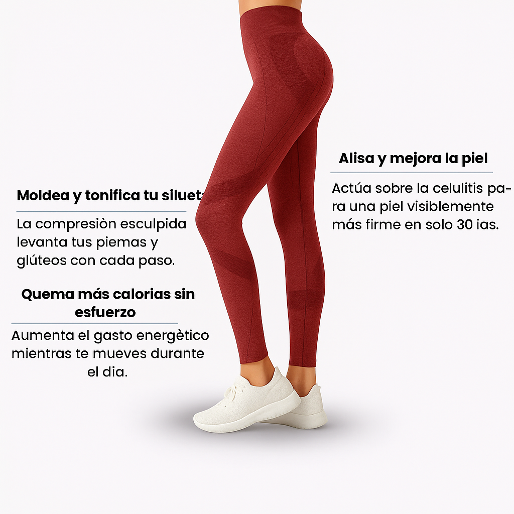¡2X1 LEGGINS 3D – TECNOLOGIA ANTI CELULITIS