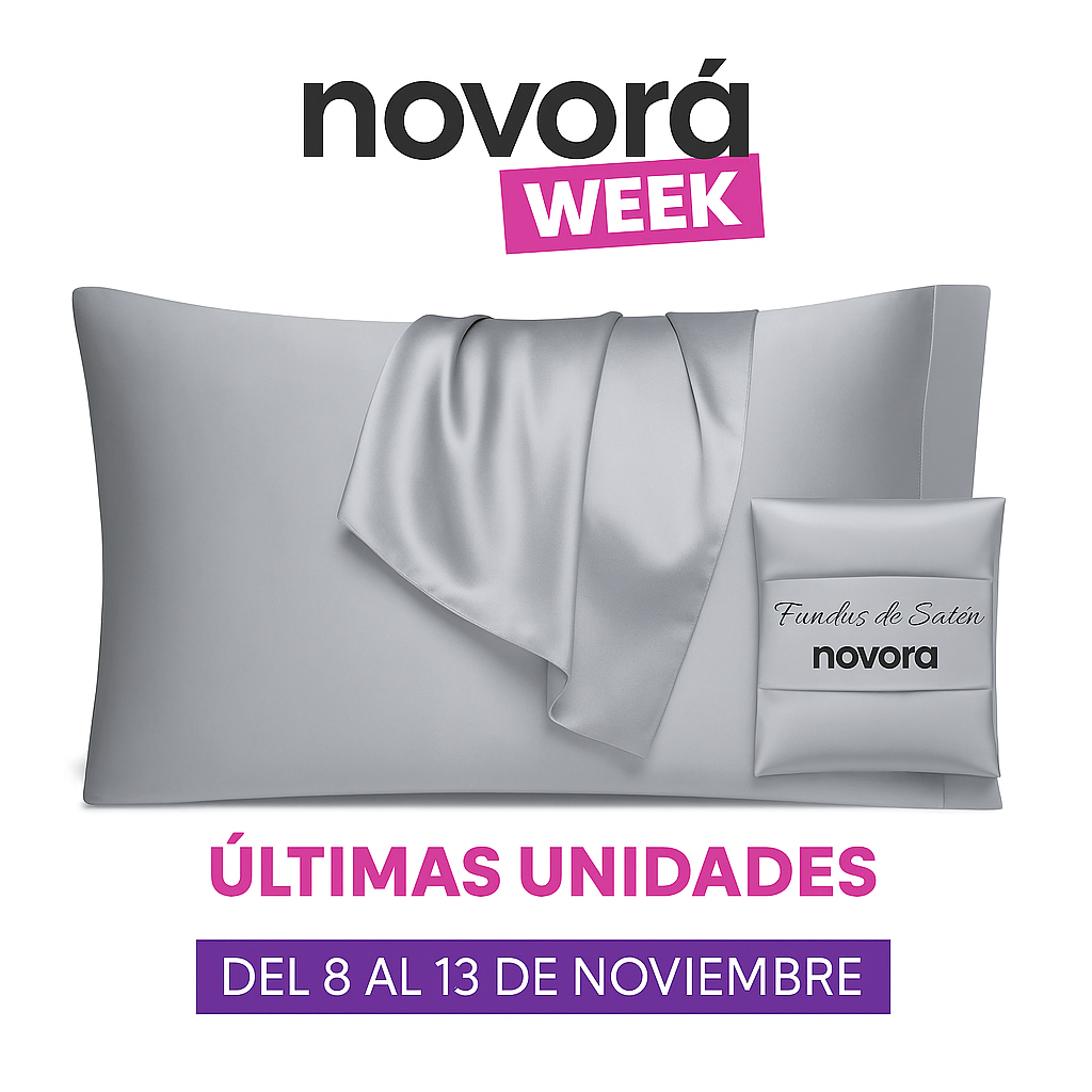 2X1 Fundas de Satén Premium - Oferta Especial Novora Week