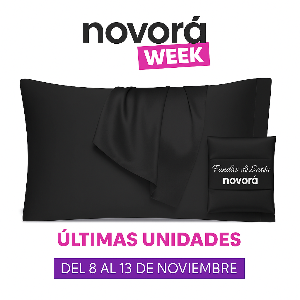 2X1 Fundas de Satén Premium - Oferta Especial Novora Week