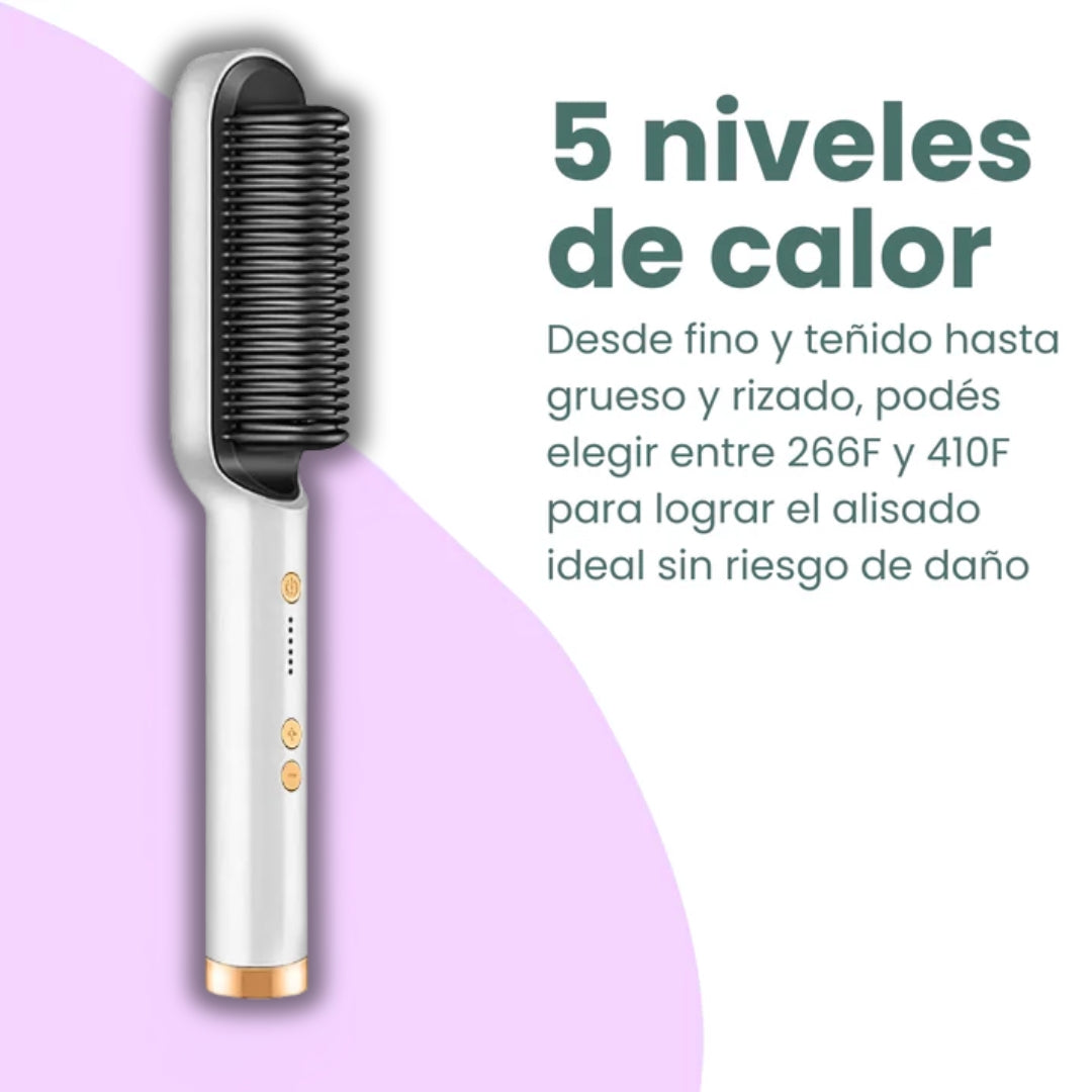 Gloss Pro | Cepillo Alisador Profesional