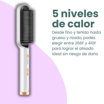 Gloss Pro | Cepillo Alisador Profesional